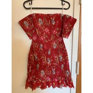 Zimmermann Smocked Corsair Dress size 0 or 2-4 US